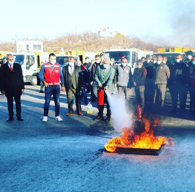 malatya Yangın Eğitimi
